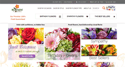 Desktop Screenshot of belvedereflowers.com